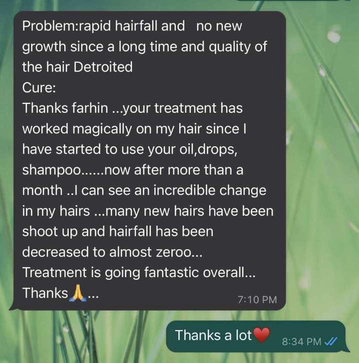 Client Message Testimonial