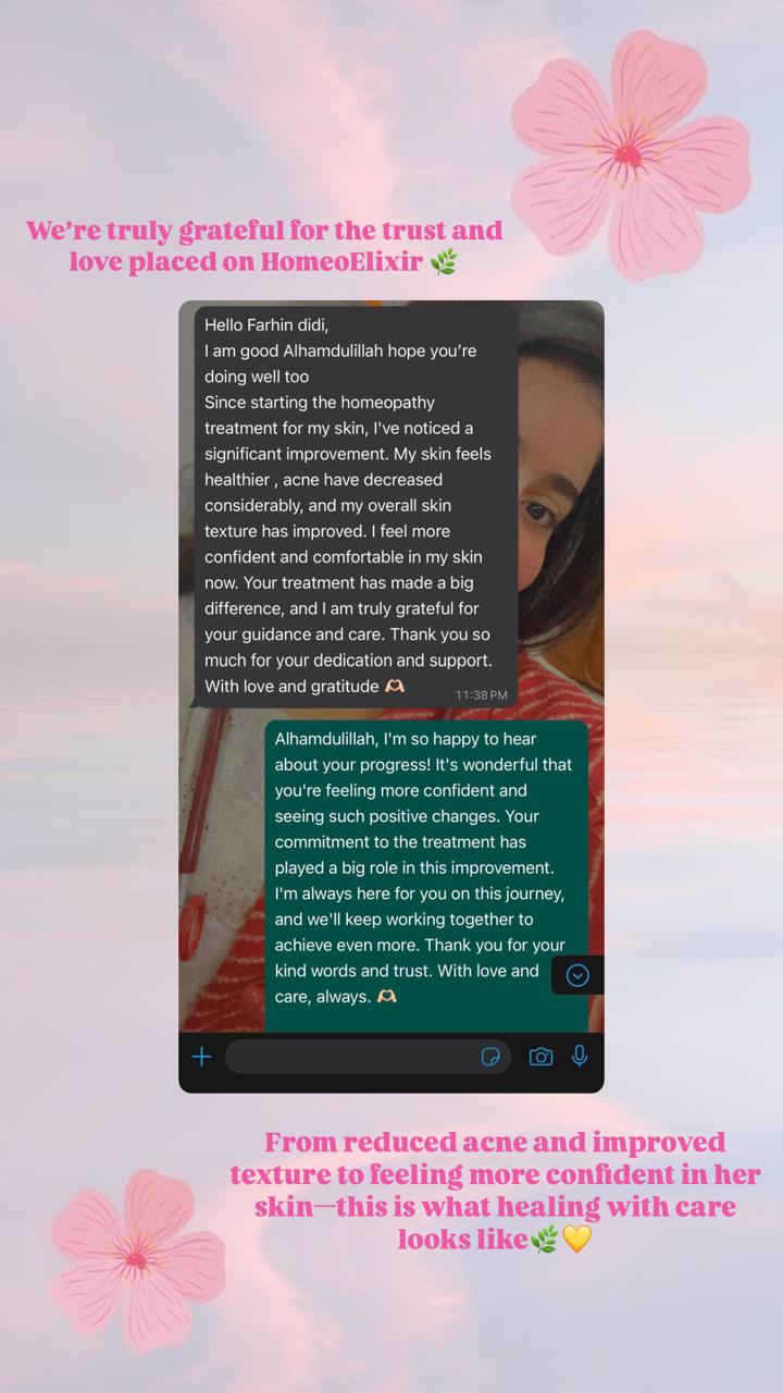 Client Message Testimonial